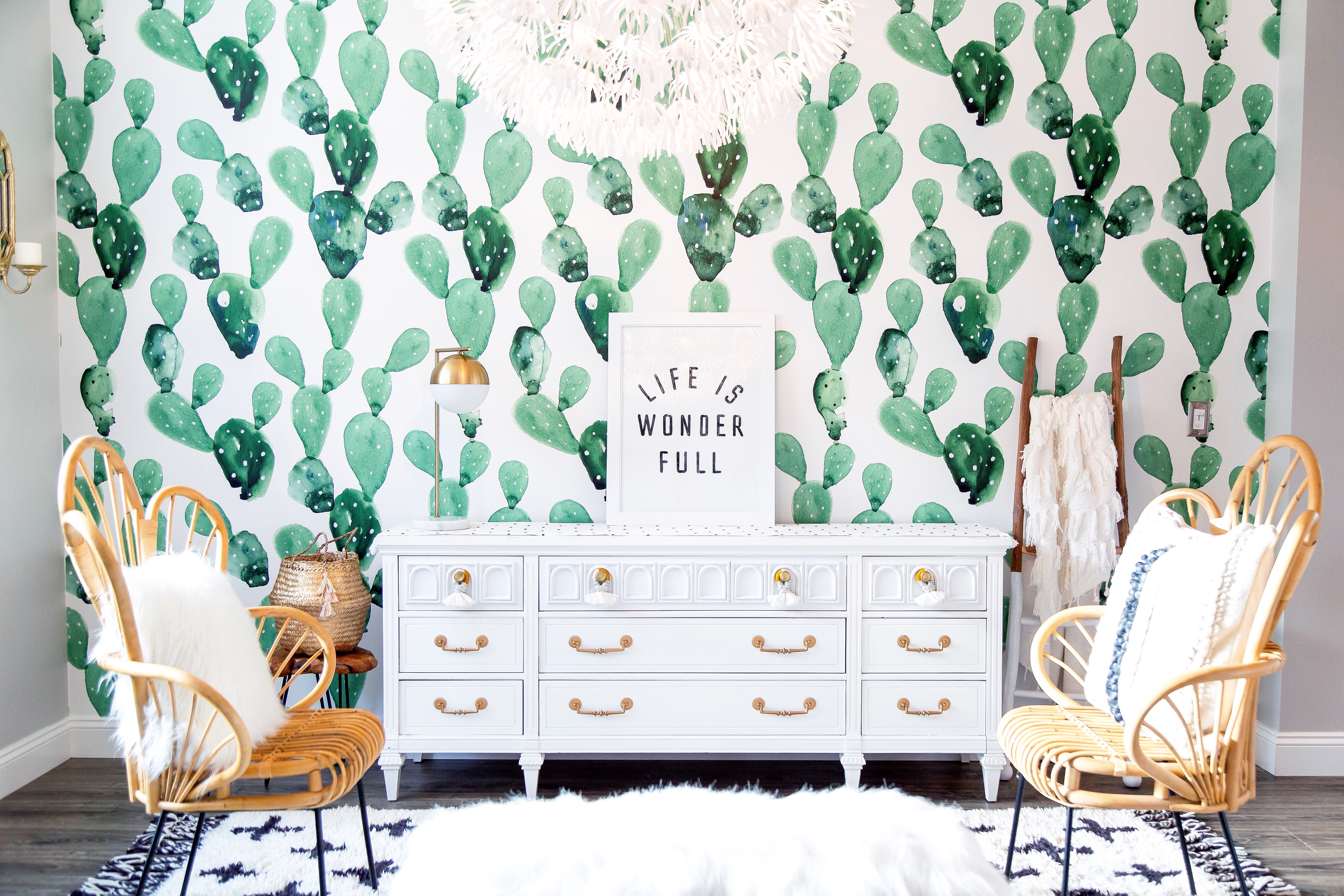 Removable Wallpaper Ideas, Rocky Mountain Decals, wallpaper room