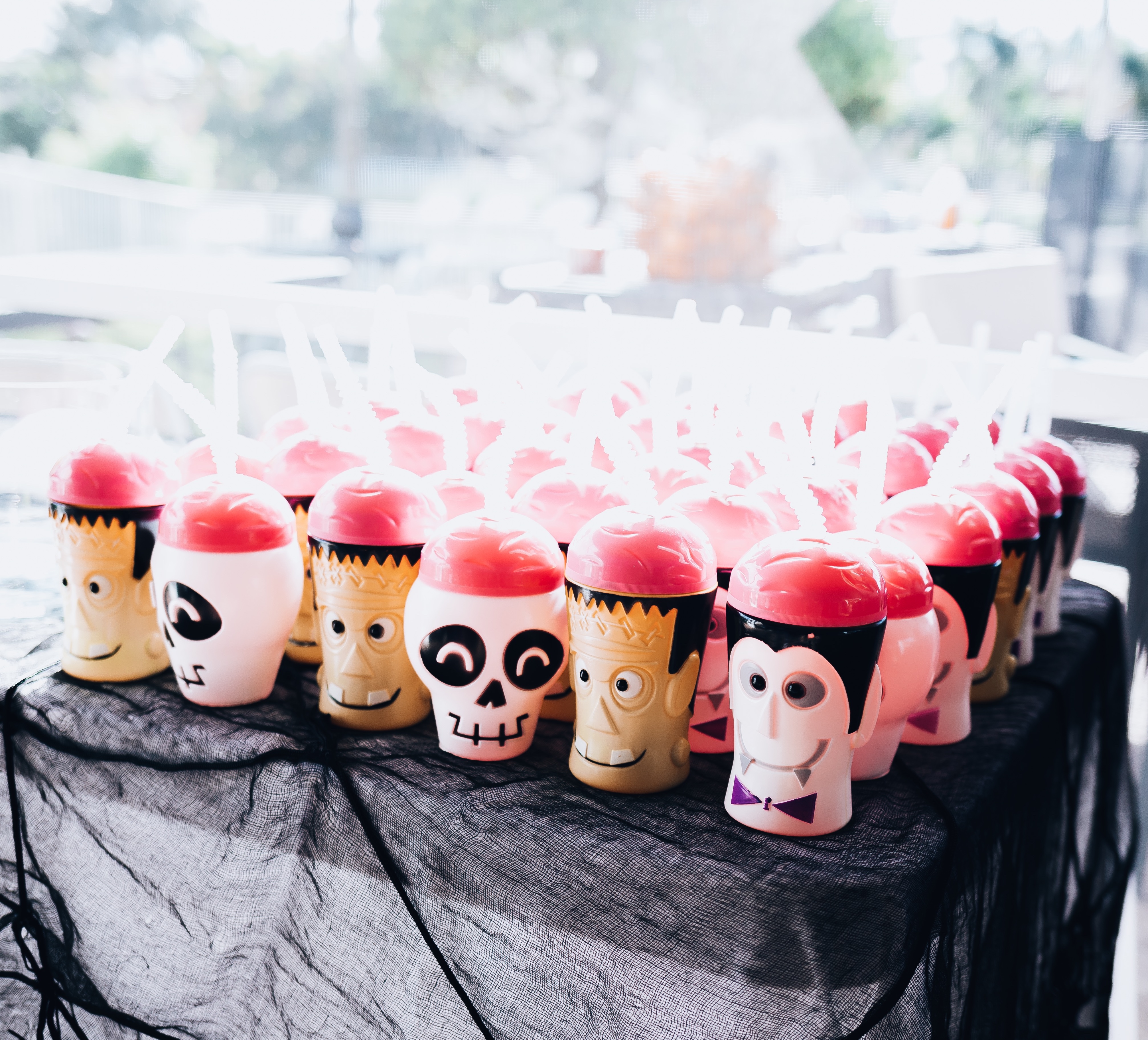 kid halloween party, mummy cups