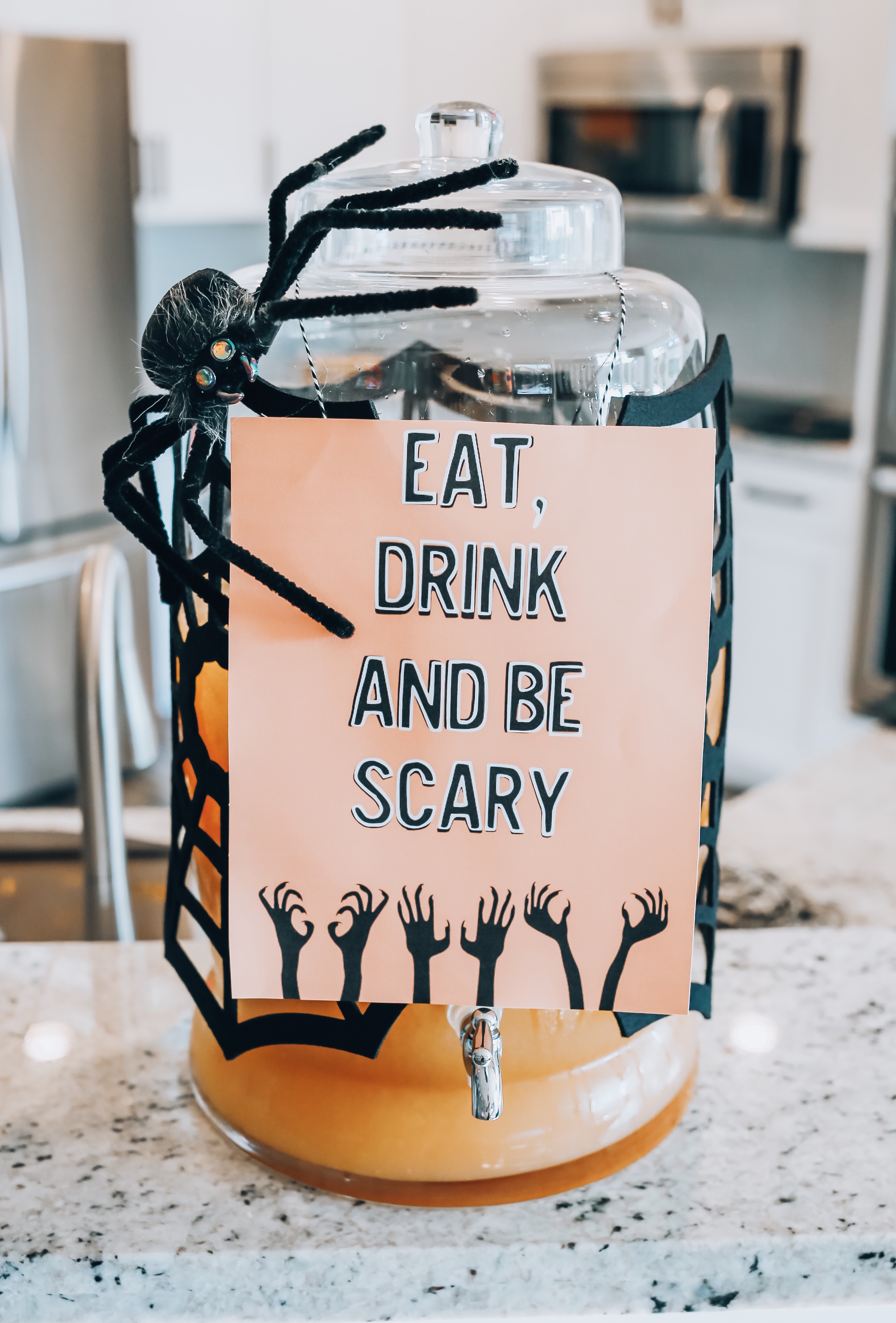 eat, drink, and be scary, kid halloween party