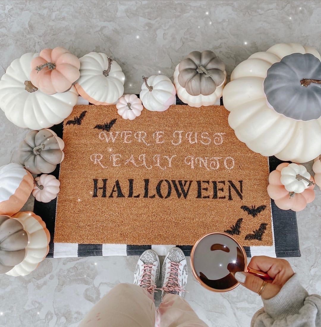 How to Make a DIY Halloween Doormat