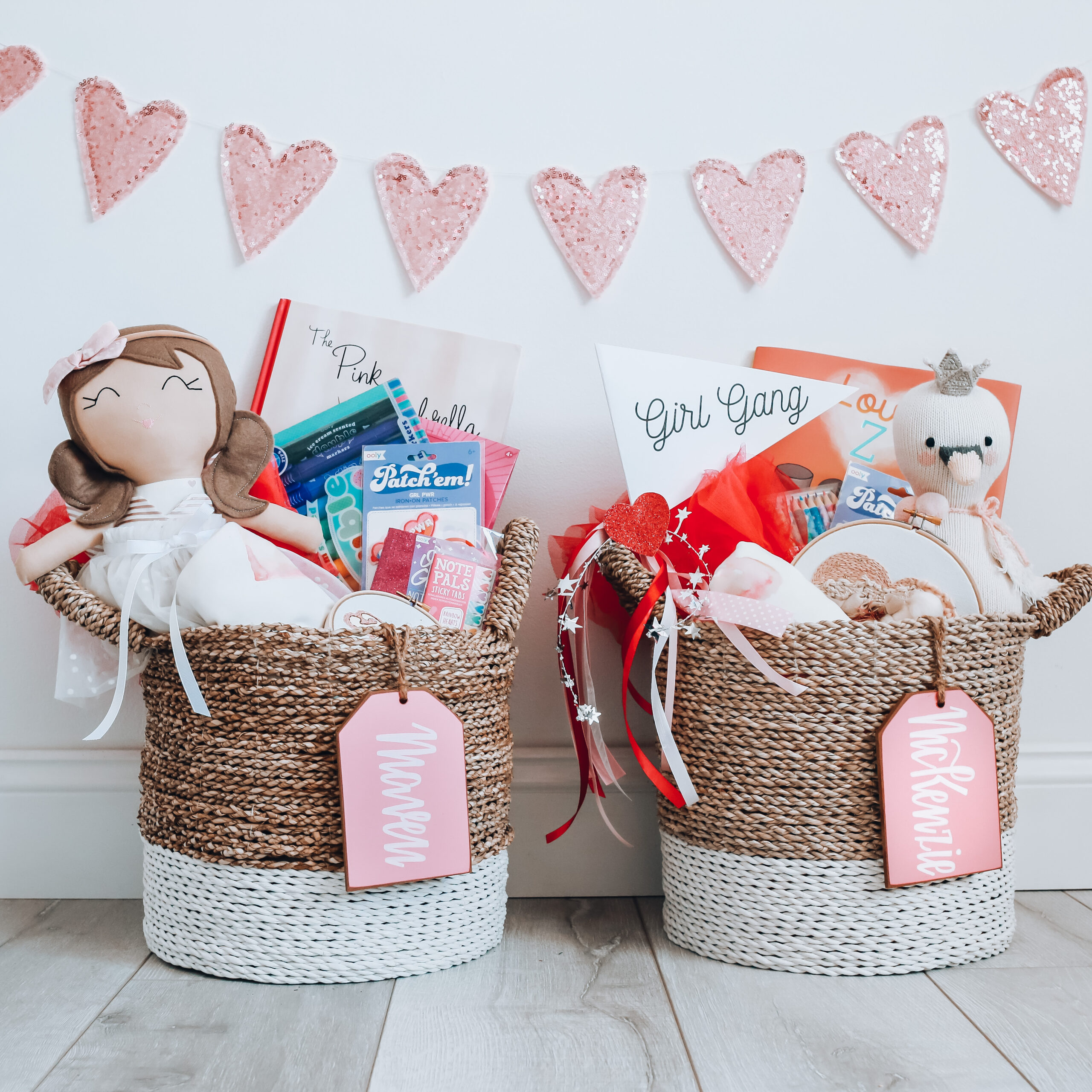 valentines day gift baskets for kids — emelbe design