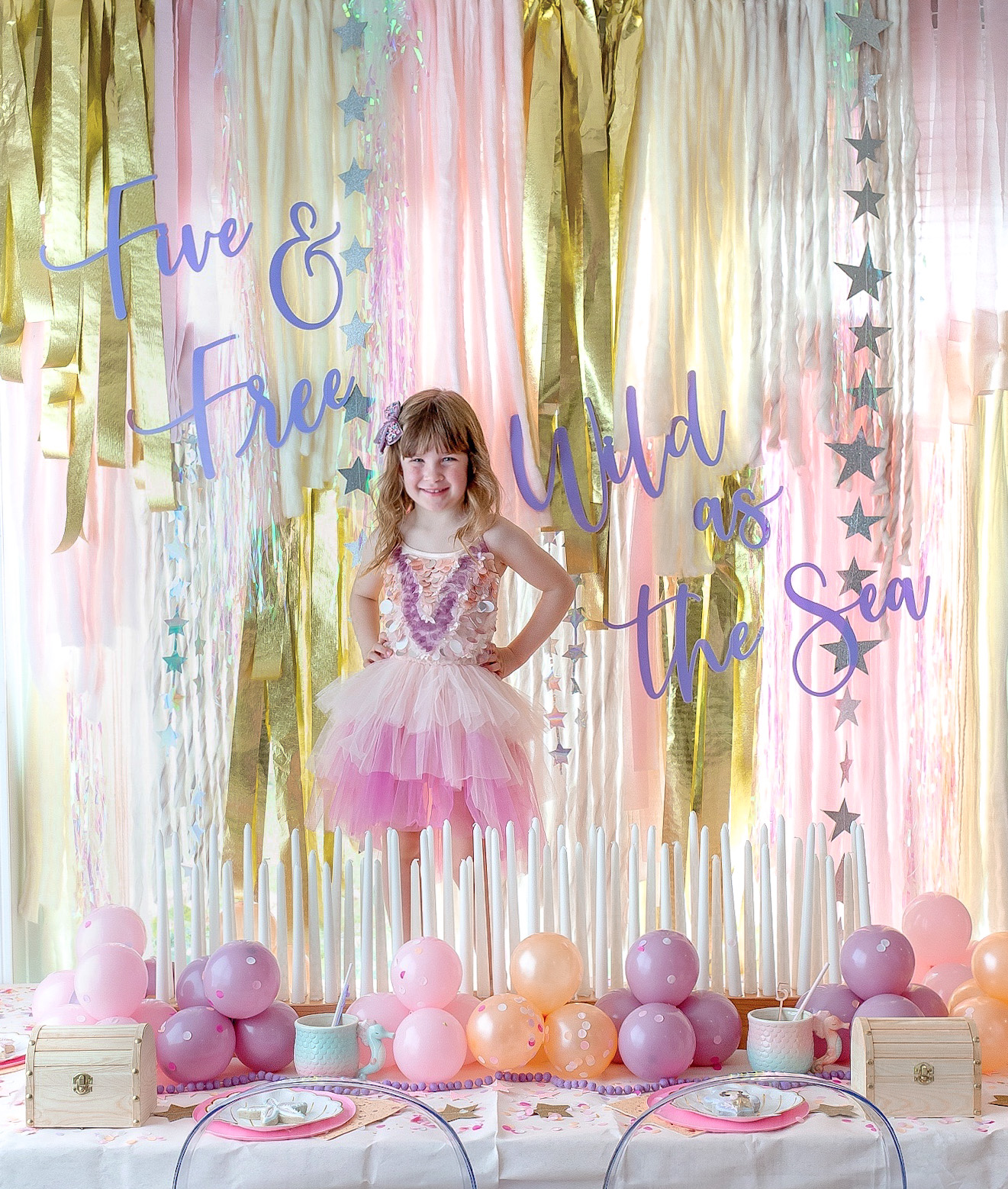 Mermaid birthday party ideas, Girl's birthday party