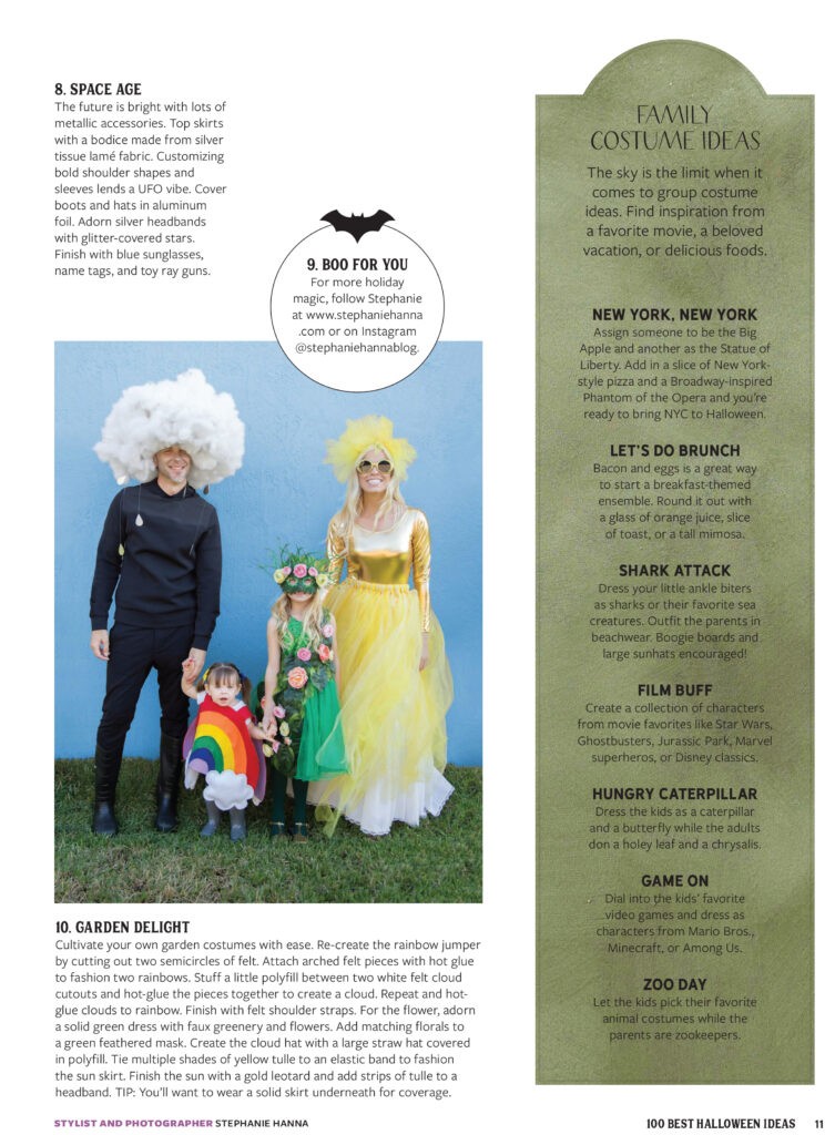 Family of Four DIY Halloween Costume Ideas - Stephanie Hanna Blog