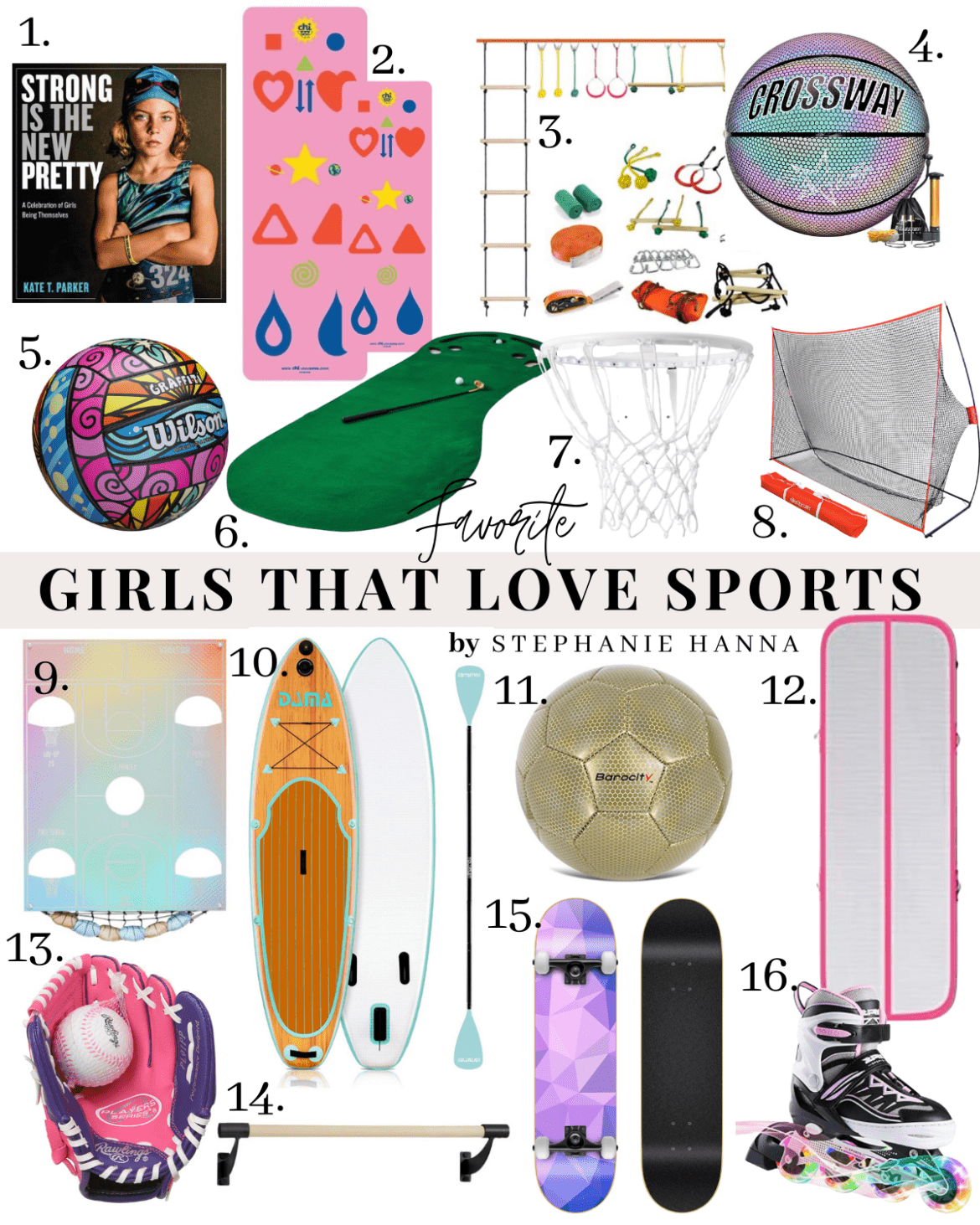 Girls That Love Sports, bike, soccer ball, water sports, golf