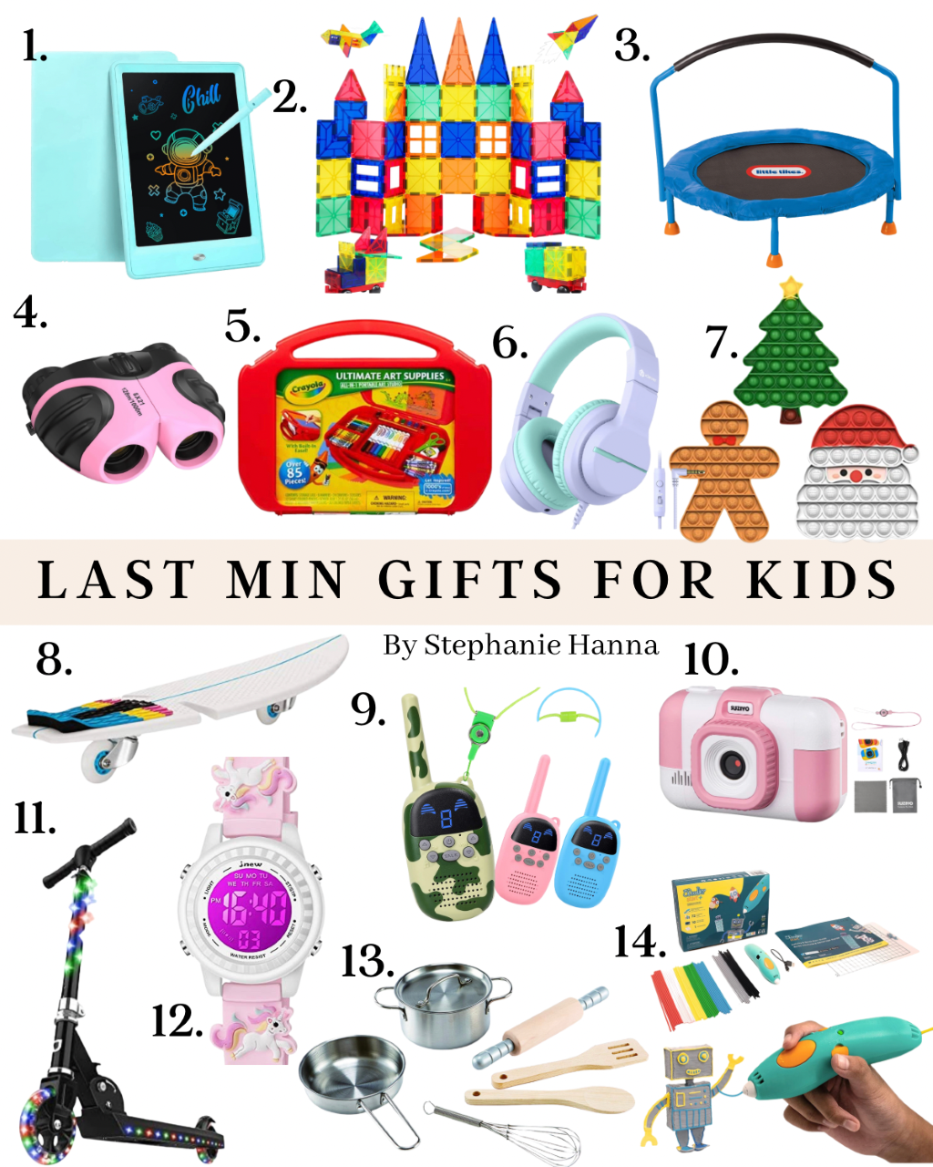 Last Minute Gifts For Kids - Stephanie Hanna Blog
